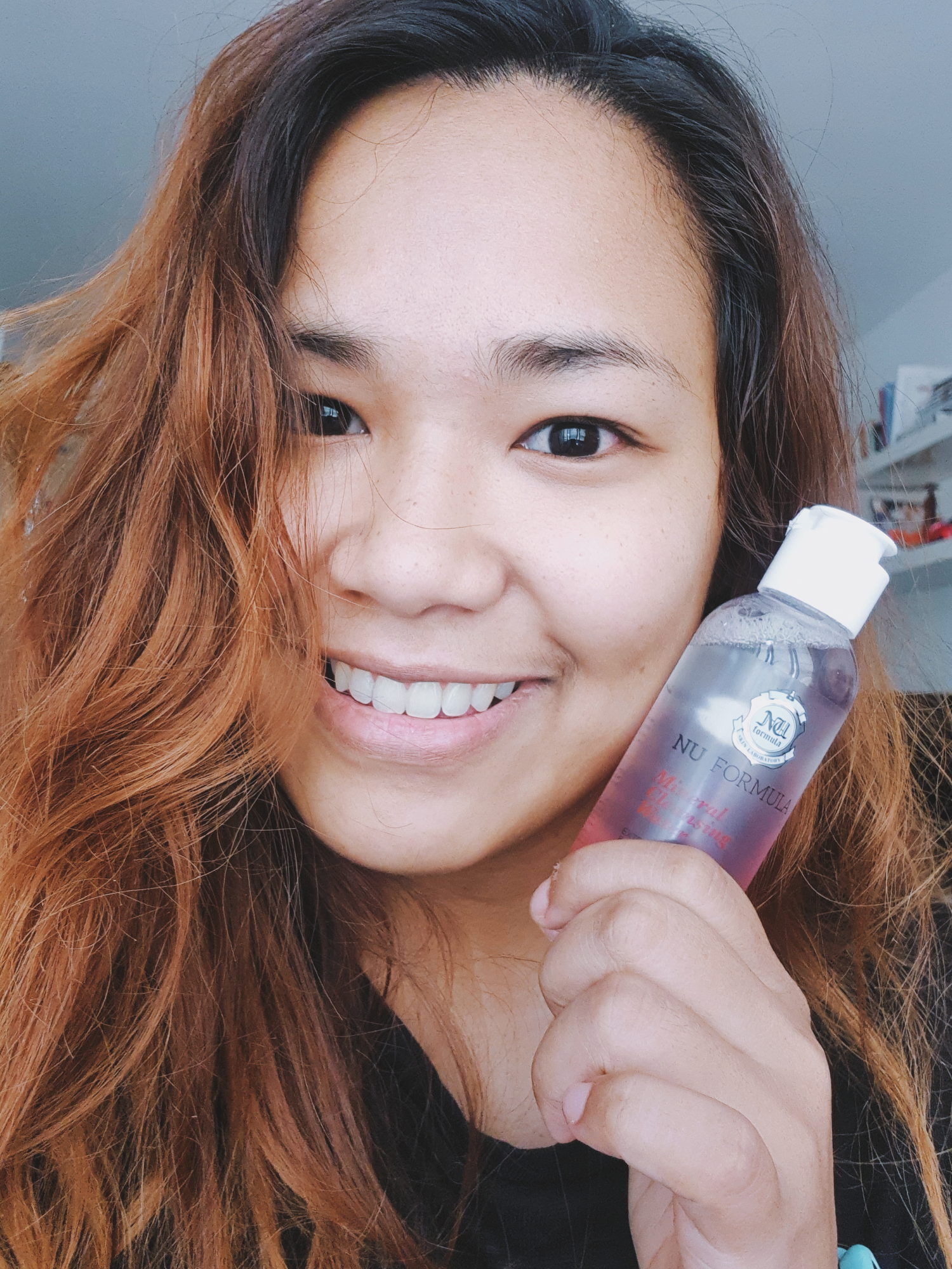 รีวิว Nu Formula Mineral Cleansing Water For Sensitive Skin 100ml คลีนซิ่ง วอเตอร์ น้ำแร่ ผิวบอบบาง แพ้ง่าย