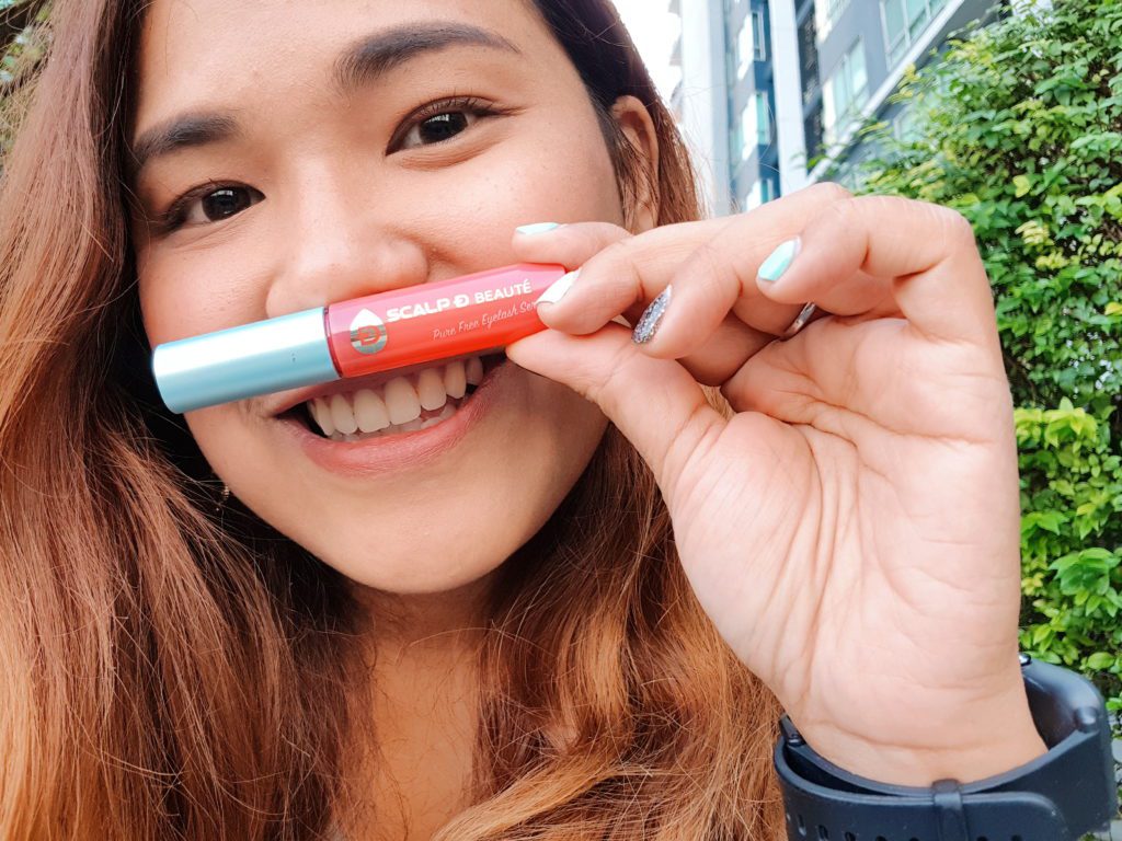 รีวิว เซรั่มขนตา บำรุงขนตา ต่อขนตา ก็ใช้ได้ เพิ่มขนตา แข็งแรง ANGFA SCALP D BEAUTE Pure Free Eyelash Serum