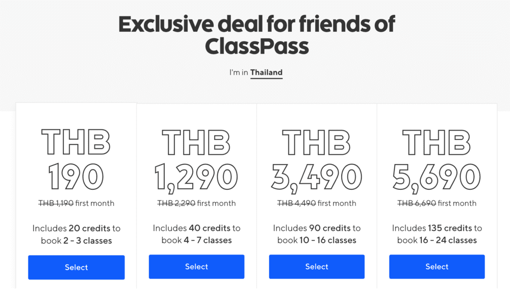 ฟิตหุ่น แบบไม่มีเบื่อ กับ ClassPass รีวิว workout
